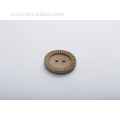 Pure natural wooden buttons for clothing